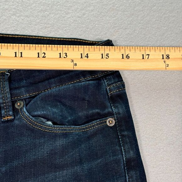 Lucky Brand Jeans Womens 6/28‎ Blue Brooke Skinny Dark Mid Rise Stretch Denim - Picture 4 of 12